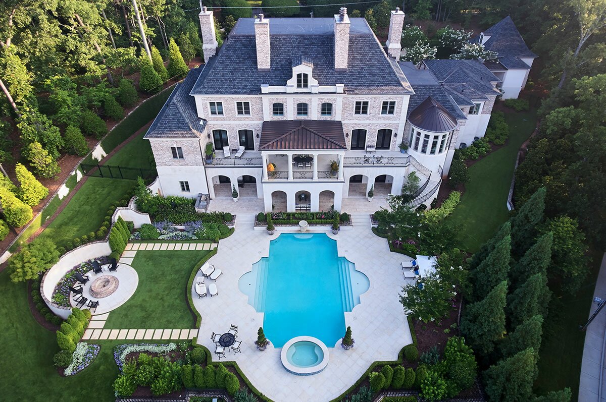 European style mansion builders Atlanta