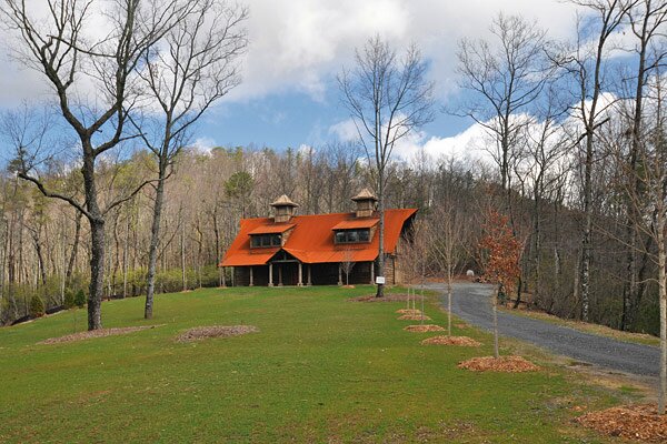 Atlanta custom construction barn house