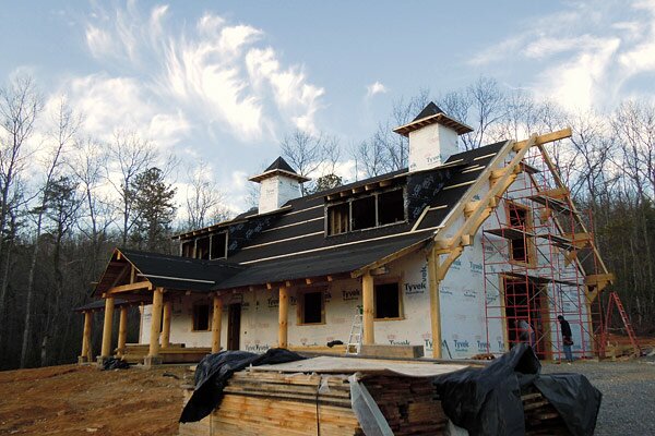 barn house custom construction in Atlanta