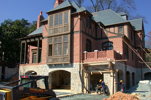 English Brick Tudor Home