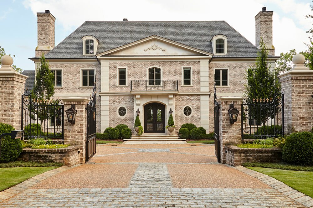 Atlanta Georgian Mansion custom construction