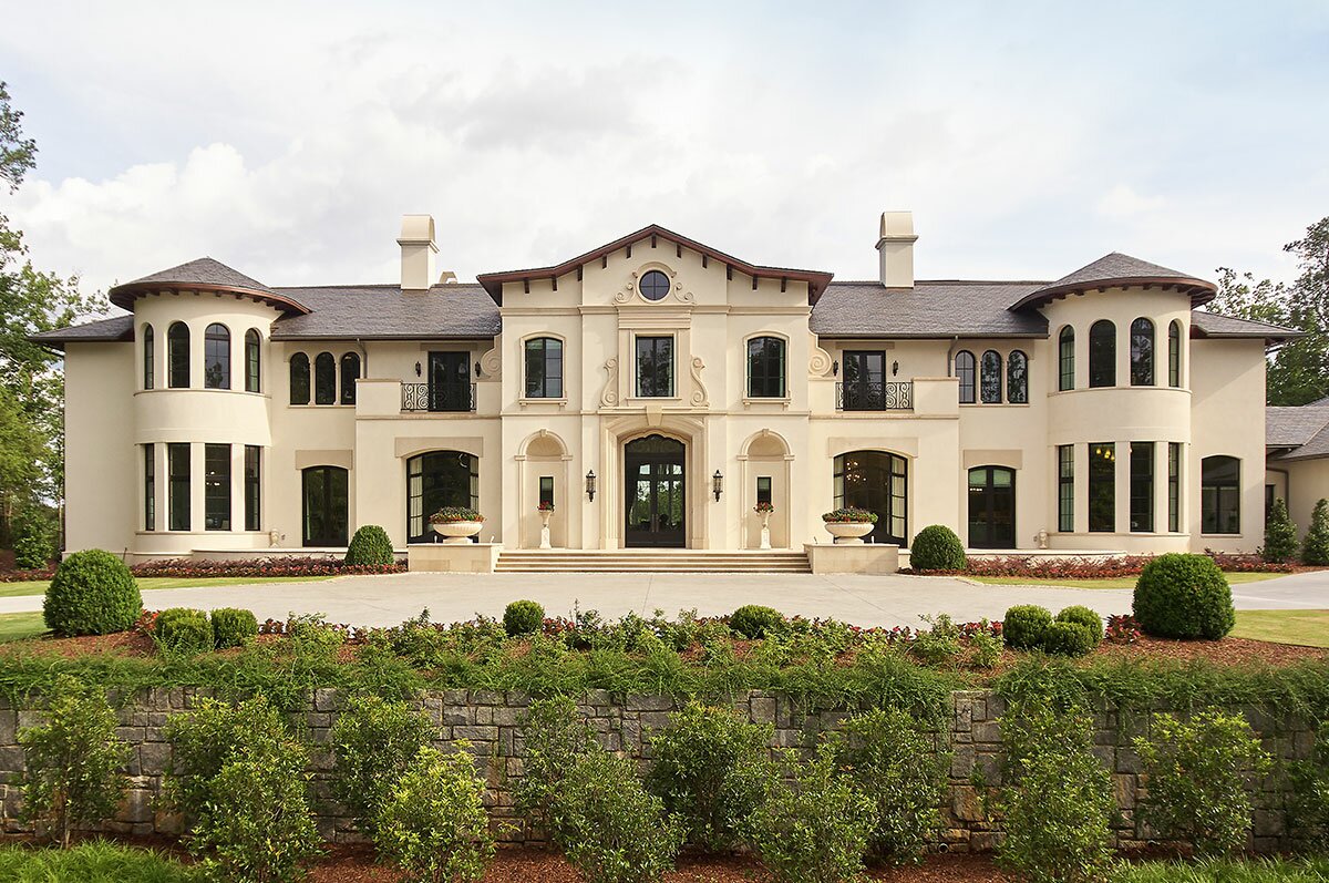 Atlanta Modern Chateau custom home